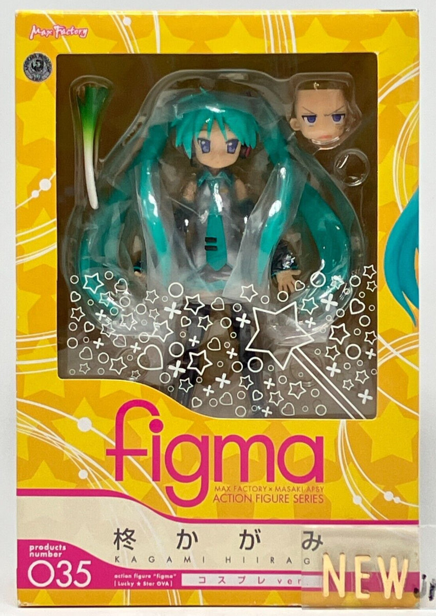 Hiiragi Kagami Cosplay figma 035 Lucky Star Miku Hatsune Figure 