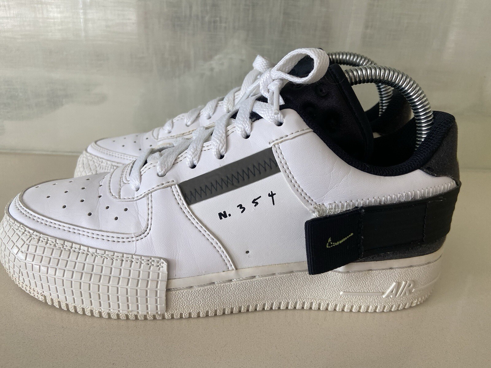 air force 1 white black volt