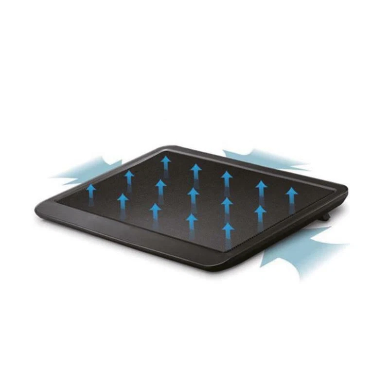 Base Supporto Dissipatore Ventola Raffreddamento Notebook Pc Portatile 2 USB - Immagine 4 di 4