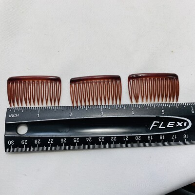 Goody Side Combs Lot of 7 Hair Accessories Made in USA Retro  display picture 1