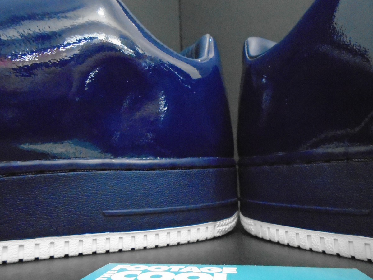 2006 NIKE AIR FORCE 1 SUPREME ONE PIECE LASER PATENT LEATHER