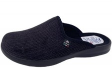 Fly Flot Herren Hausschuh Pantoffel Anthrazit 220092-09 Dunkelgrau