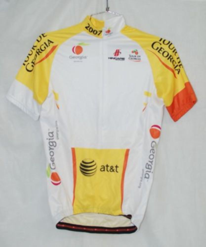 Hincapie Sportswear 2007 Tour Of Georgia Leaders Cycling Jersey Size XS Preowned