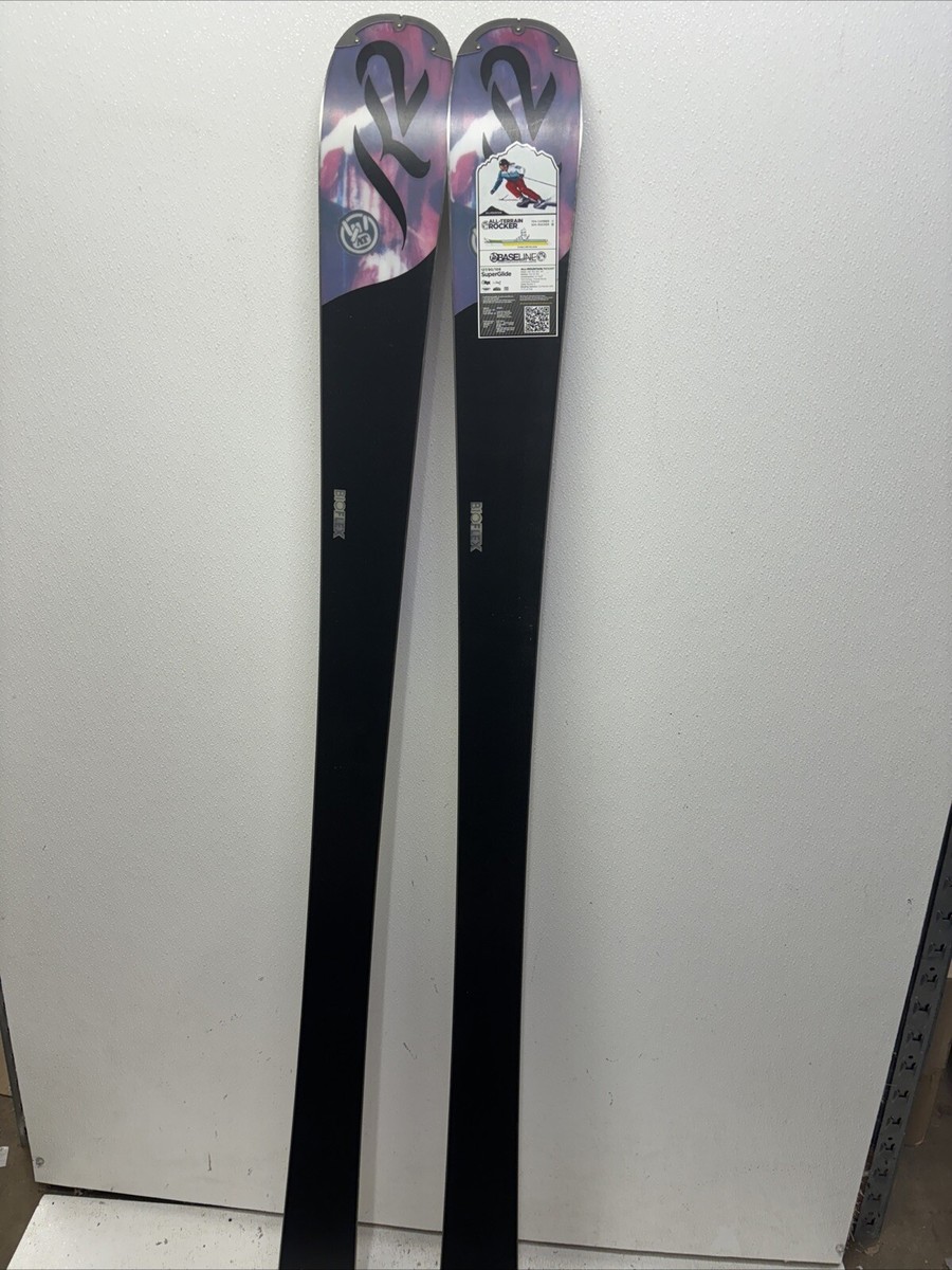 K2 スキー 160cm ビンディング　リーシュ　シール付 K2 スキー 160cm ビンディング リーシュ シール付 スキー板 k2 旧