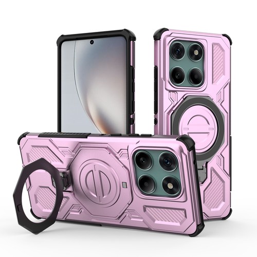 For Motorola Edge 60 Fusion, Hybrid Armor Ring Holder KickStand Case Cover - 第 5/17 張圖片
