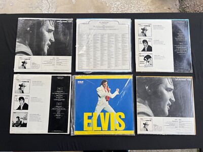 Elvis Presley LP Bundle of 6 Records | eBay