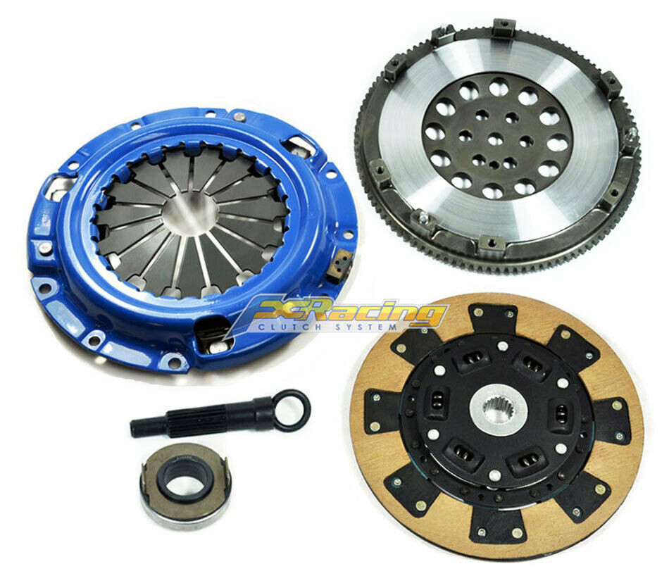 FX KAVLAR CLUTCH KIT+FLYWHEEL FOR 90-4/92 TALON ECLIPSE LASER AWD 6 BOLT TURBO