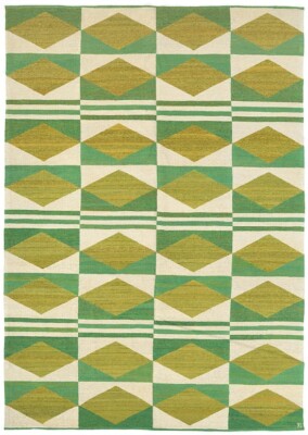 Vintage Swedish Scandinavian Soft Rug Bedroom Floral Kilim Rug 8x10 Living Room