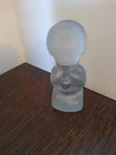VINTAGE Fenton 3.75" Praying Boy Frosted Blue Glass Figurine #40