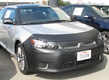 Colgan Front End Mask Bra 2pc. Fits Scion Tc 2011-2013 With License Plate