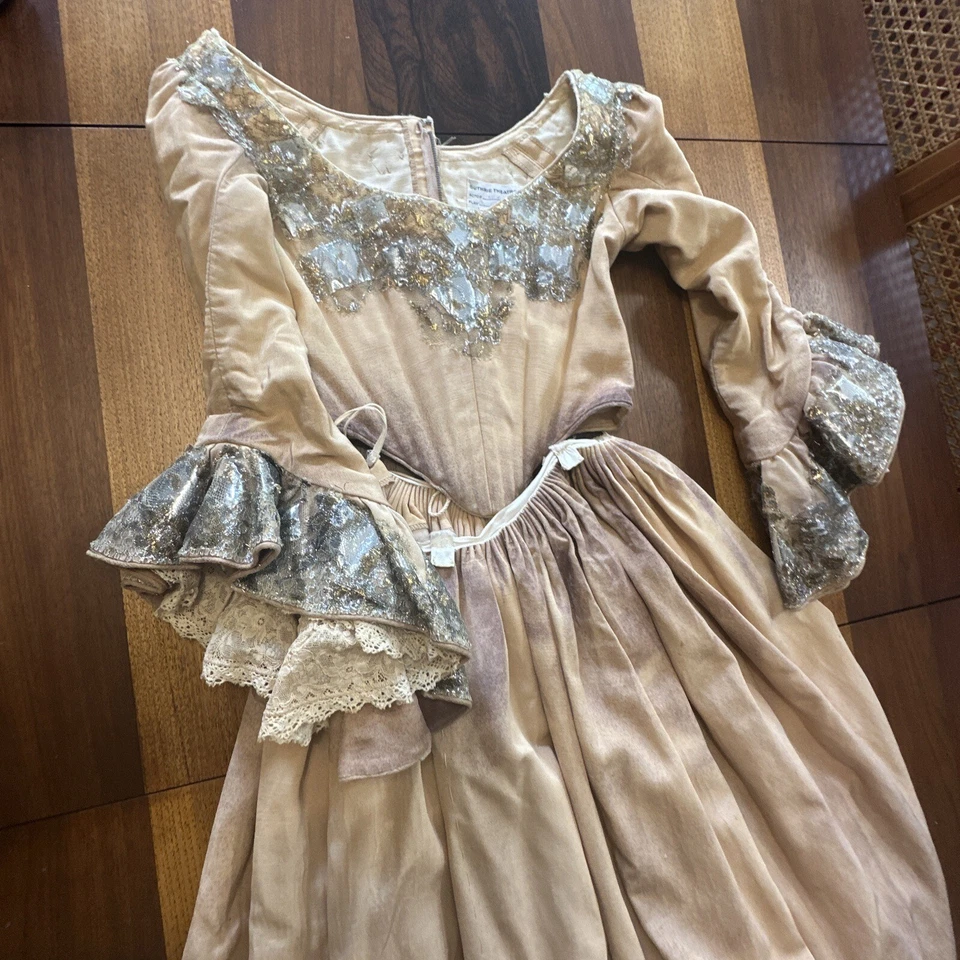 Disfraz Beni Montresor Figaro Guthrie Teatro 2 Piezas Vestido Top Falda XXS 1980s Raro Foto 4 de 4