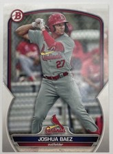 ⚾️2023 bowman JOSHUA BAEZ (rookie) baseball card #BP-127⚾️ *Cardinals*