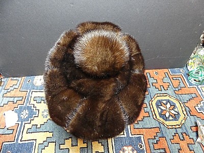 Vintage Brown Mink Hat by Irene of New York Vintage Women main image 3