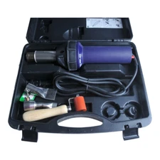 110V 1600W Hot Blast Torch Overlap Welding Gun Welder Pistol Tool Kit