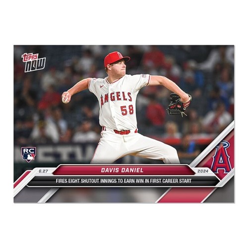 2024 Topps Now 353 Davis Daniel