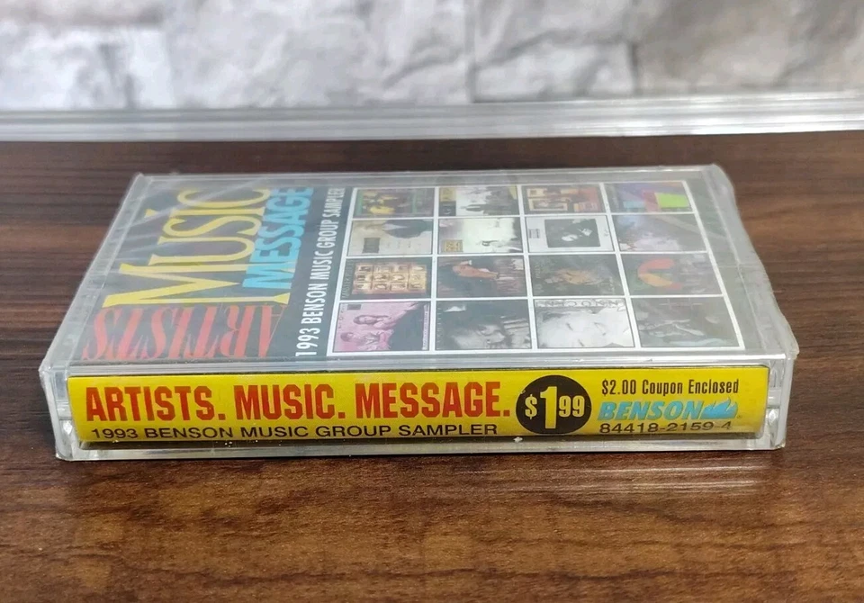 Various Artists-Benson Music Group Sampler Cassette 1993 NEW SEALED - Image 2 of 4