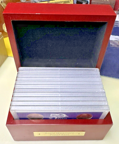 State Quarter Proof Set with Territories Complete set - Picture 2 of 17