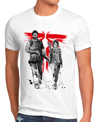 Lone Survivors Herren T-Shirt us last joel ellie left of behind