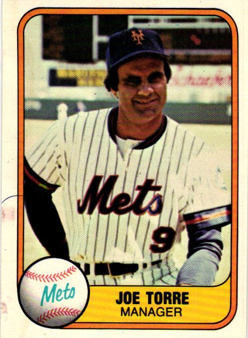 1981 Fleer #325 Joe Torre