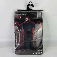 Ghost Face SCREAM Halloween Costume Adult Fun World Costume Mask One Size