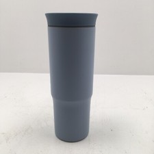 Owala 24oz Stainless Steel Straw Tumbler, Missing Straw, Blue, Display Model