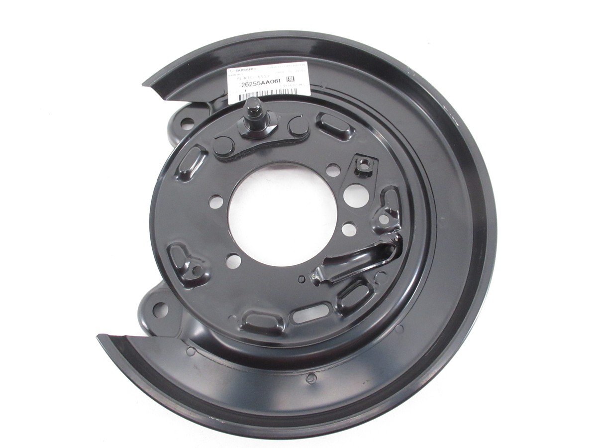 Genuine OEM Subaru 26255AA061 Passenger Rear Brake Backing Plate