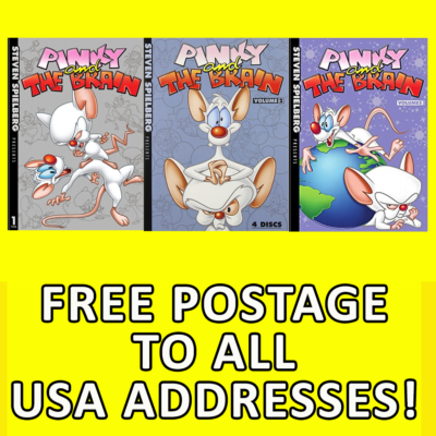 PINKY AND THE BRAIN Complete TV Series 1 2 3 4 Volume 1 2 3 - 12