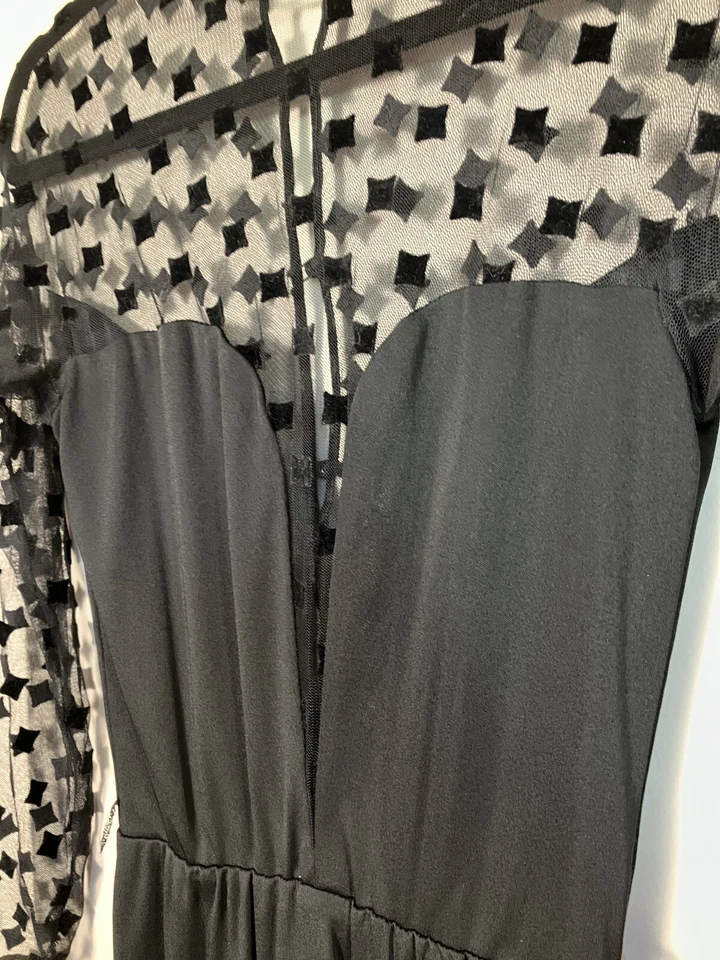 Vestido vintage negro Foto 3 de 4