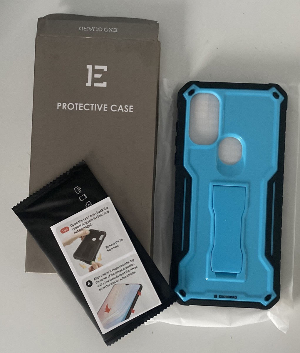 ExoGuard Protective Case For Moto G Play 2023, With Built In Kick