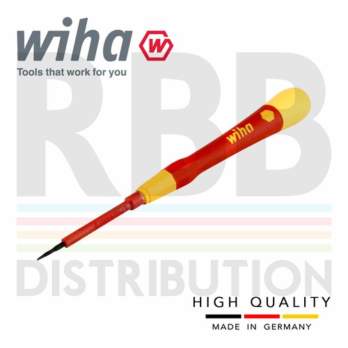 Wiha 42374 Slotted Screwdriver PicoFinish 1.5mm VDE Electrician Rotating Cap - Picture 3 of 3
