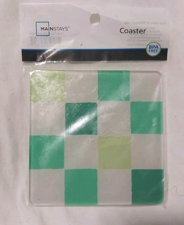 Acrylic/BPA Plastic coaster