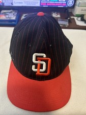Vintagsports specialties The Pro San Diego Padres Pinstripe Snap Back Damaged