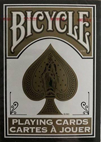 Bicycle Fashion Black Gold Playing Cards - Picture 1 of 1