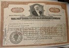 New York Central Railroad Company Stock 1937 Vintage 84 Shares (E-4) — photo 1