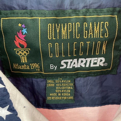 VINTAGE OLYMPIC GAMES COLLECTION by STARTER ATLANTA 1996 USA Jacke SPORTSWEAR - Bild 3 von 10