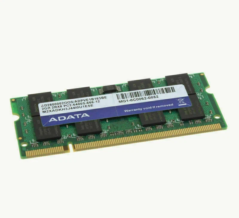 Adata 4 GB 4GB 2X 2GB 2 GB PC2-6400 DDR2-800Mhz 200pin Sodimm Laptop Memory RAM - Image 4 of 4