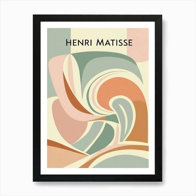 Henri Matisse 1 Art Print Framed Wall Art Poster Canvas Print Picture