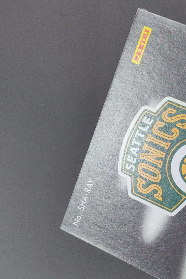 2024-25 Panini Noir Ray Allen Shadow Signatures Auto /25 #SHA-RAY - Image 3 of 4