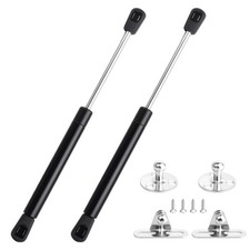2 Pack Gas Struts, 10 Inch 12Lbs/50N Gas Strut Shock Spring Lift for Window L...