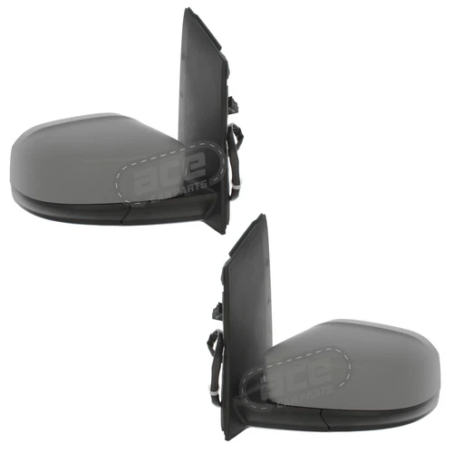 Electric Wing Door Mirrors VW Caddy 2015-2021 Primed Covers 1 Pair Left & Right
