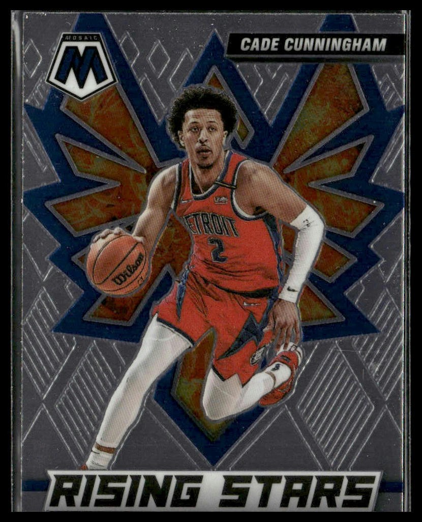 2021-22 Panini Mosaic #2 Cade Cunningham Rising Stars