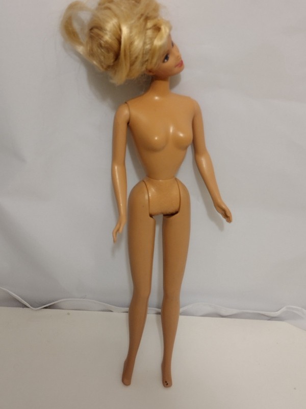 Pink Inspiration Barbie (1998), Bob Mackie face sculpt, no clothing, no box