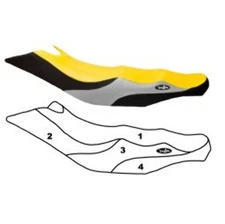 BlackTip Jetsports Custom Seat for 2006-2008 GTI 130 & RENTAL/2006-2008 GTI SE S