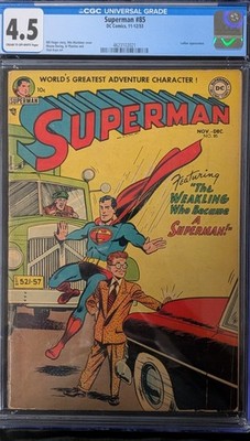 Superman # 85 CGC 4.5 (1953) VG+