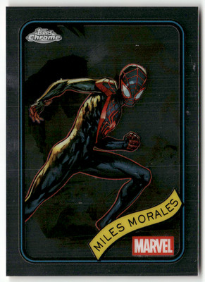 Topps Marvel Chrome 2025 Card No. 176 Miles Morales
