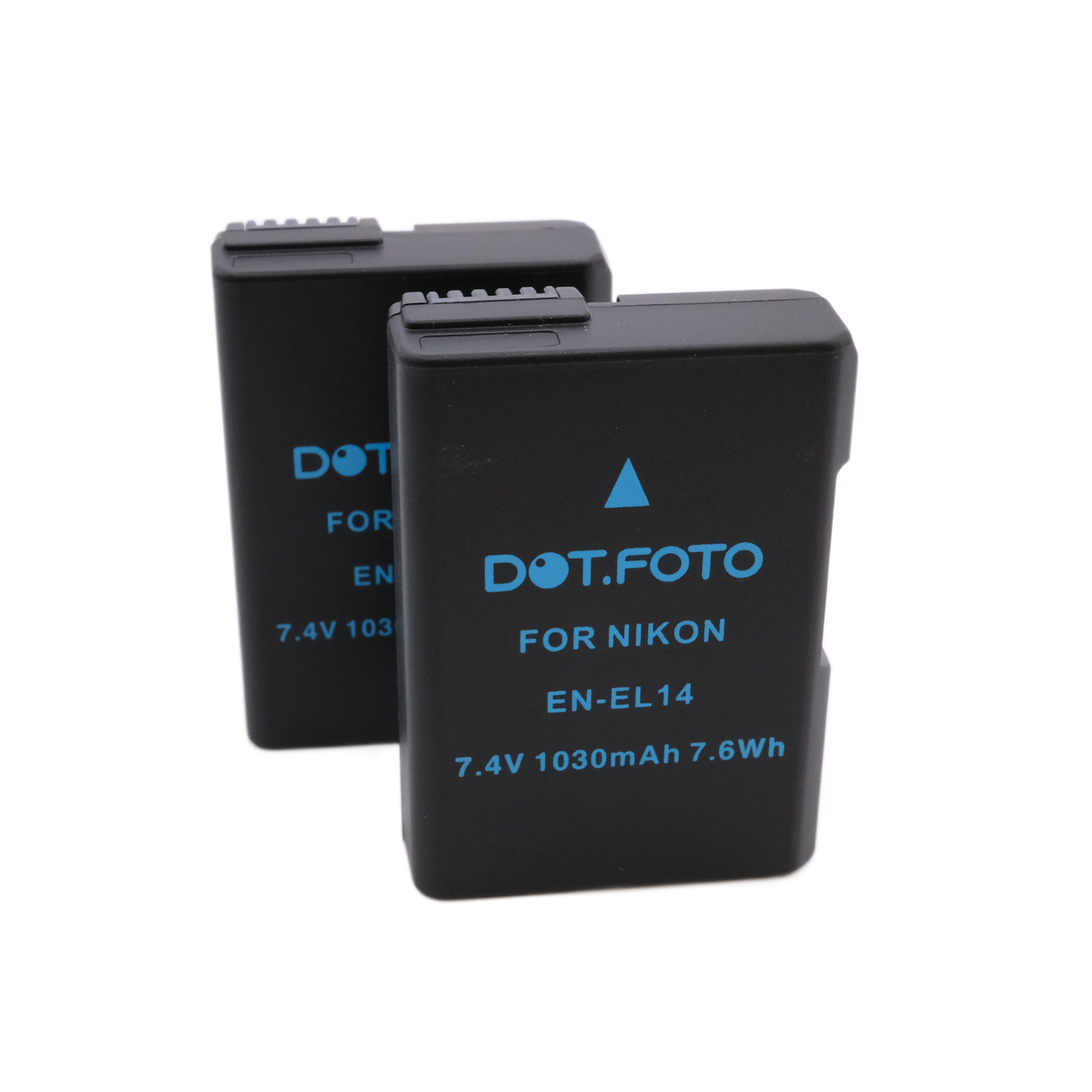 2 x Battery for Nikon EN-EL14 | D3100/D3200/D3300/D5100/D5200/D5300/P7000/P7100