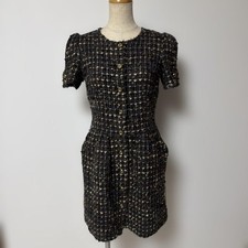 Dolce & Gabbana Dress Excellent Condition Tweed Size 38