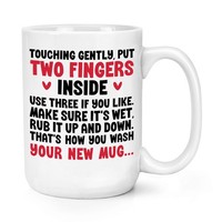 Gift Base GroßE Kaffeetasse 15Oz Keramik Becher Weiß