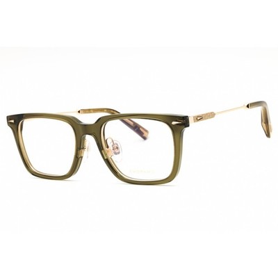 Chopard Men's Eyeglasses Transparent Olive Green Full Rim Square VCH346 09HF