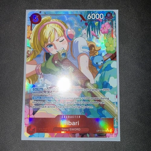 Hibari (Alternate Art) - A Fist of Divine Speed OP11-010